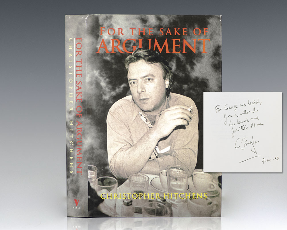 For the Sake of Argument: Essays and Minority Reports.