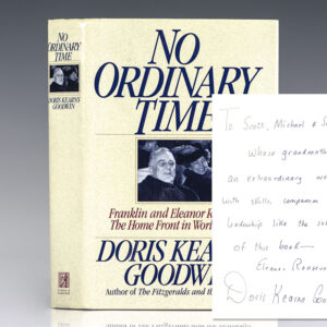 No Ordinary Time: Franklin and Eleanor Roosevelt: The Home Front in World War II.