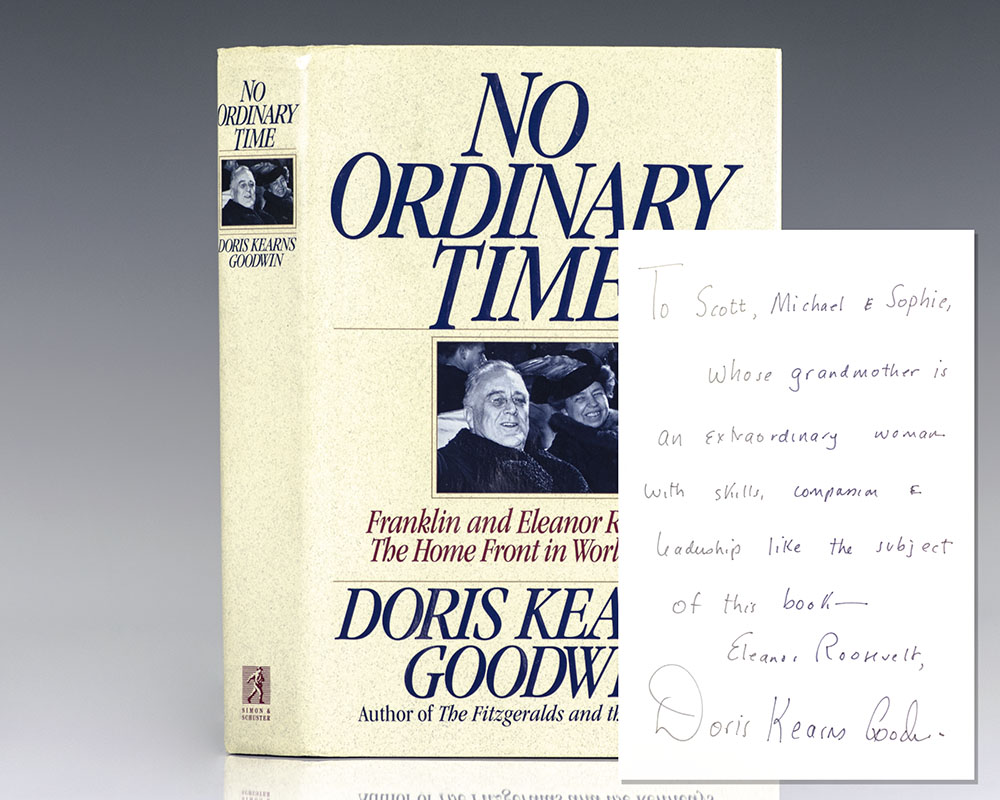 No Ordinary Time: Franklin and Eleanor Roosevelt: The Home Front in World War II.