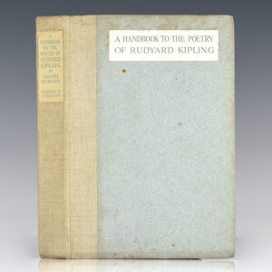 A Handbook of the Poetry of Rudyard Kipling.