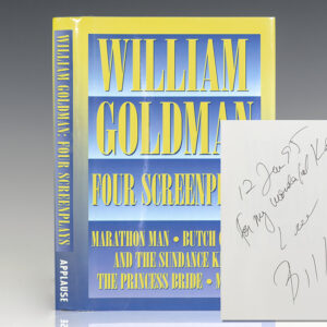 Four Screenplays with Essays [Marathon Man, Butch Cassidy and the Sundance Kid, The Princess Bride, Misery].