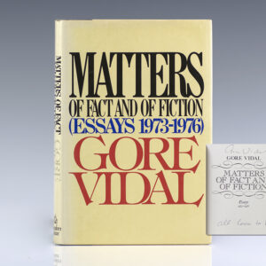 Matters of Fact and of Fiction (Essays 1973-1976).