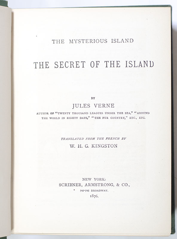 The Mysterious Island: The Secret of the Island.