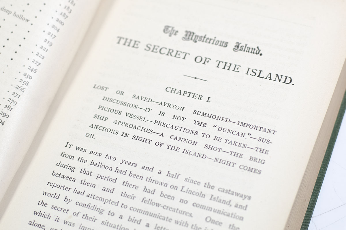 The Mysterious Island: The Secret of the Island.