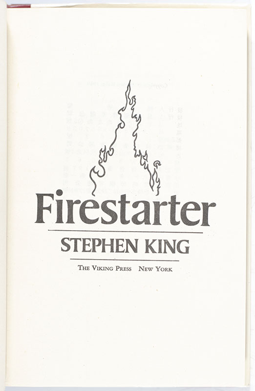 Firestarter.