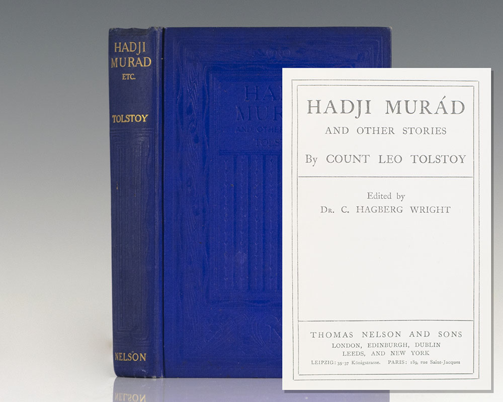 Hadji Murad and Other Stories. [Hadji Murat].