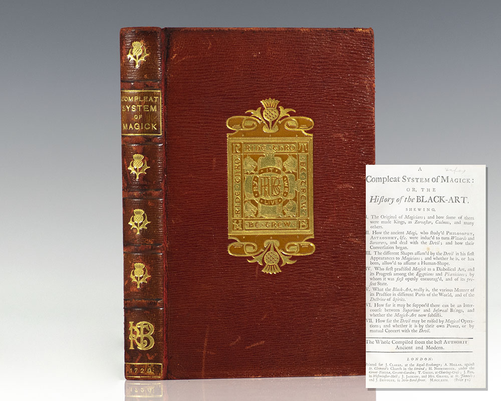 A Compleat System of Magick: or, the History of the Black-Art.