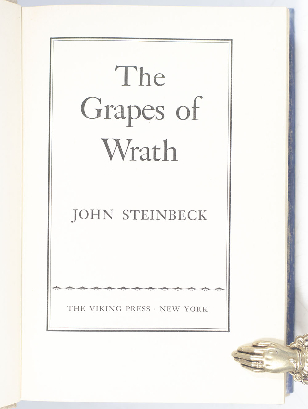 The Grapes of Wrath.