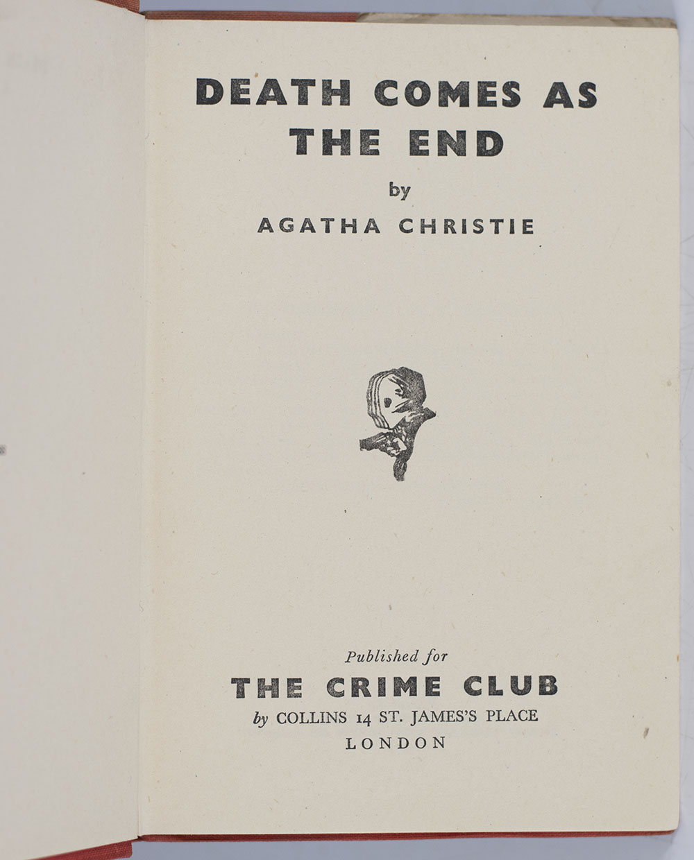 Death Comes as the End.