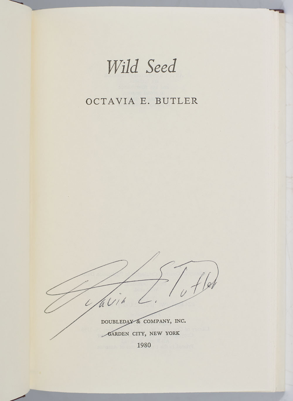 Wild Seed.
