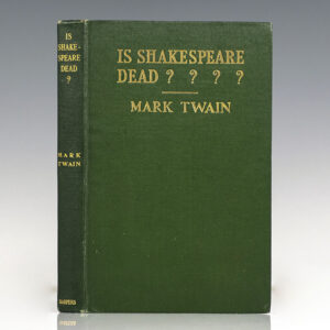 Is Shakespeare Dead?