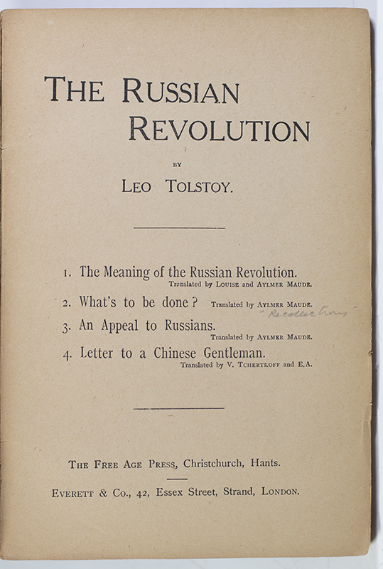 The Russian Revolution.