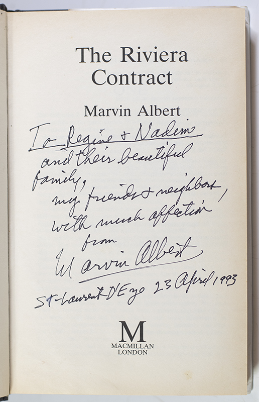 The Riviera Contract.