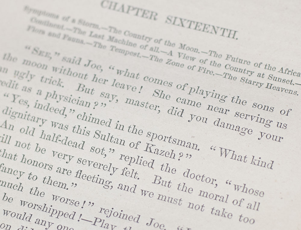 Five Weeks in a Balloon; or, Journeys and Discoveries in Africa by Three Englishmen.
