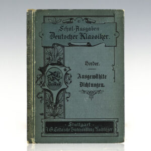 Herder's Ausgewahlte Dichtungen.
