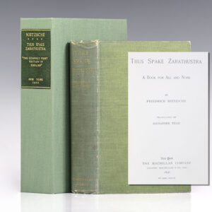 Thus Spake Zarathustra: A Book for All and None.