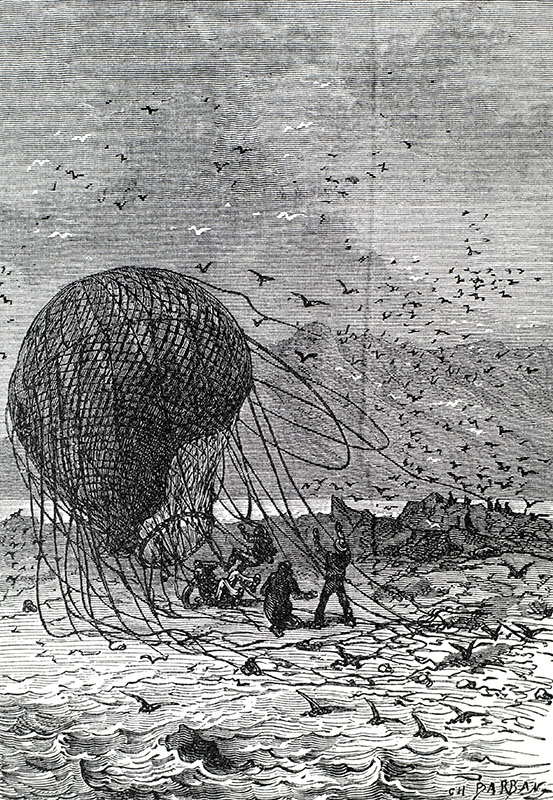 The Mysterious Island: Wrecked in the Air.