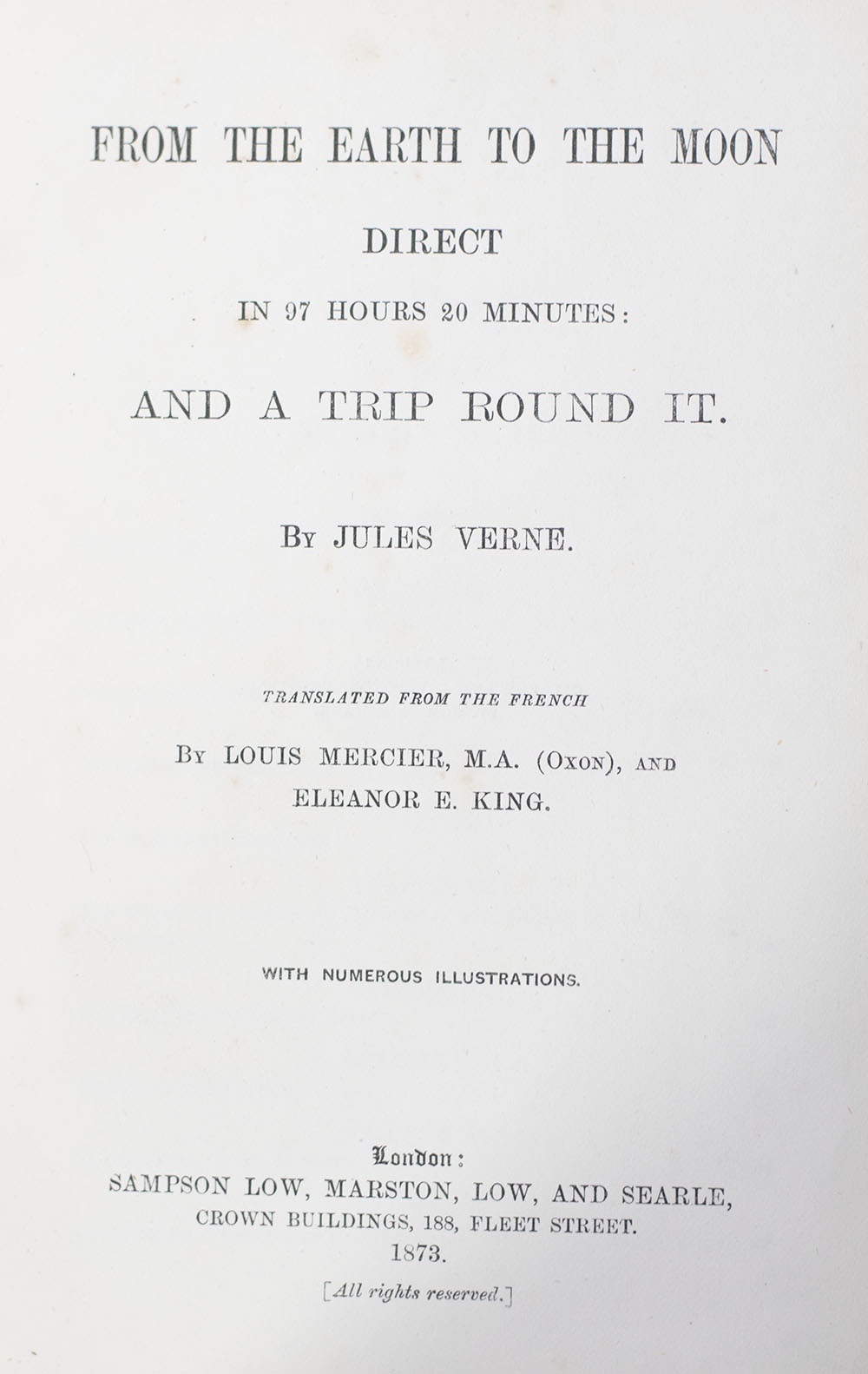 From the Earth to the Moon Direct in 97 Hours 20 Minutes: and a Trip Round It. - Image 4