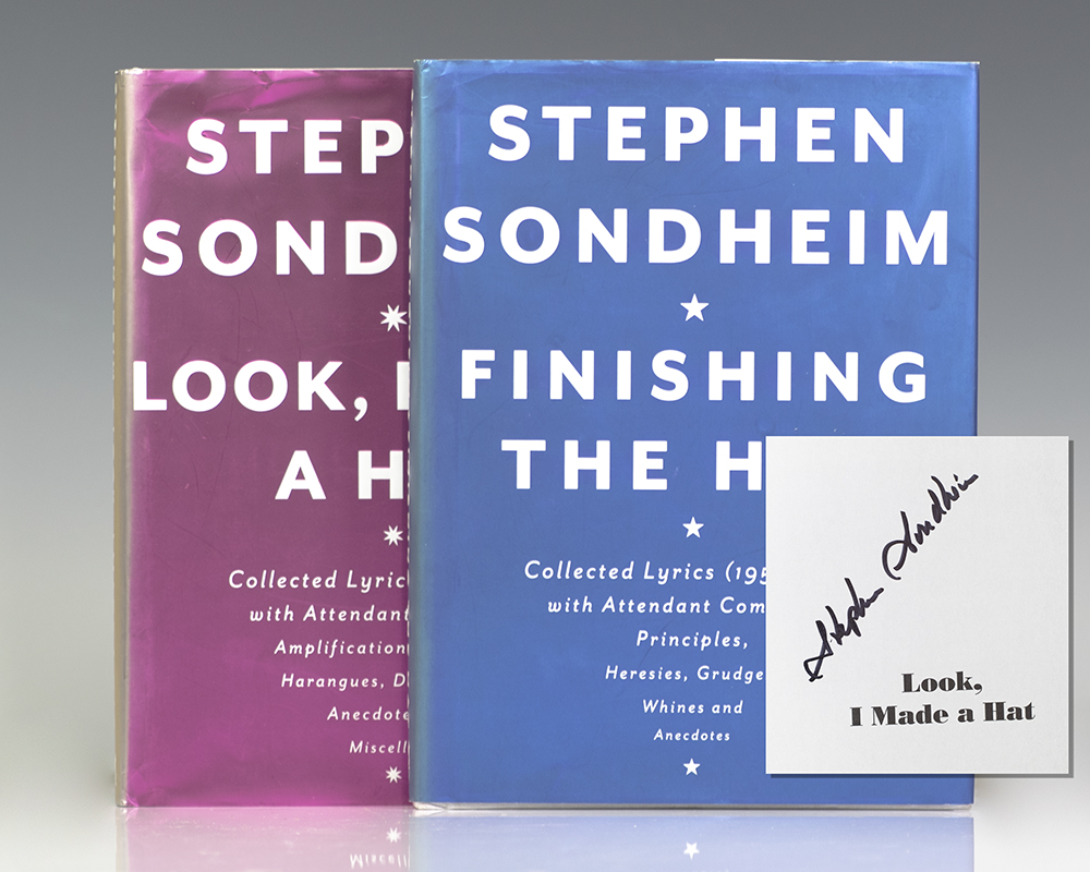 The Collected Lyrics of Stephen Sondheim. Finishing the Hat and Look, I Made a Hat.