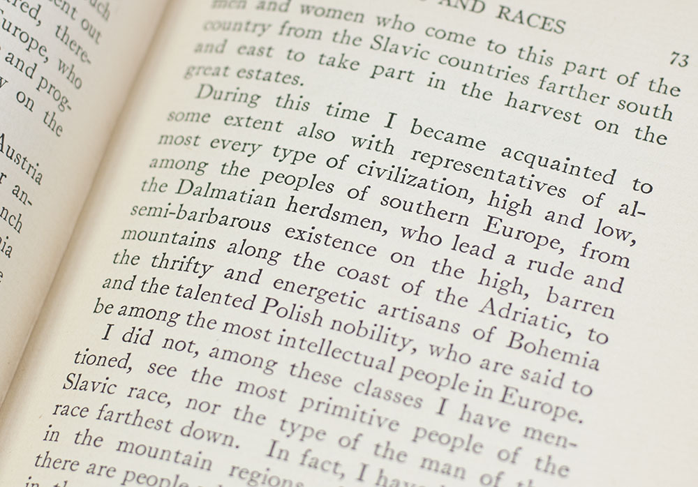 The Man Farthest Down: A Record of Observation and Study in Europe.