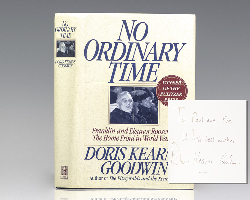 No Ordinary Time: Franklin and Eleanor Roosevelt: The Home Front in World War II.