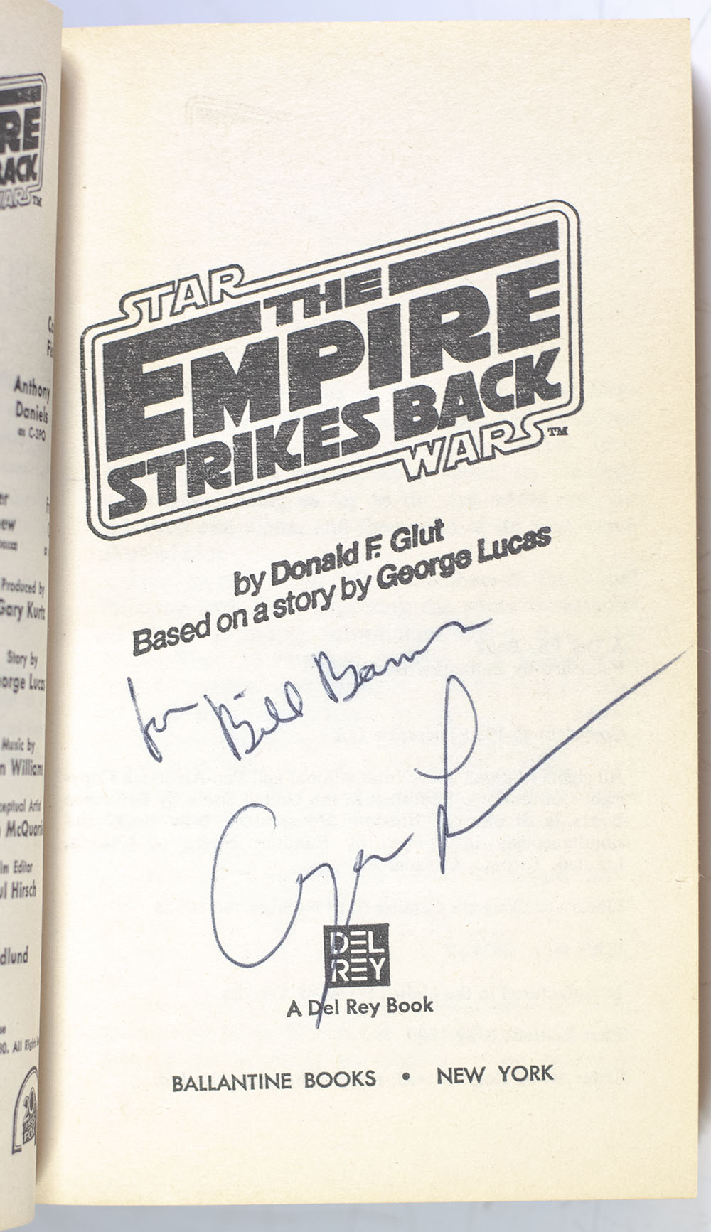 The Empire Strikes Back: Star Wars.