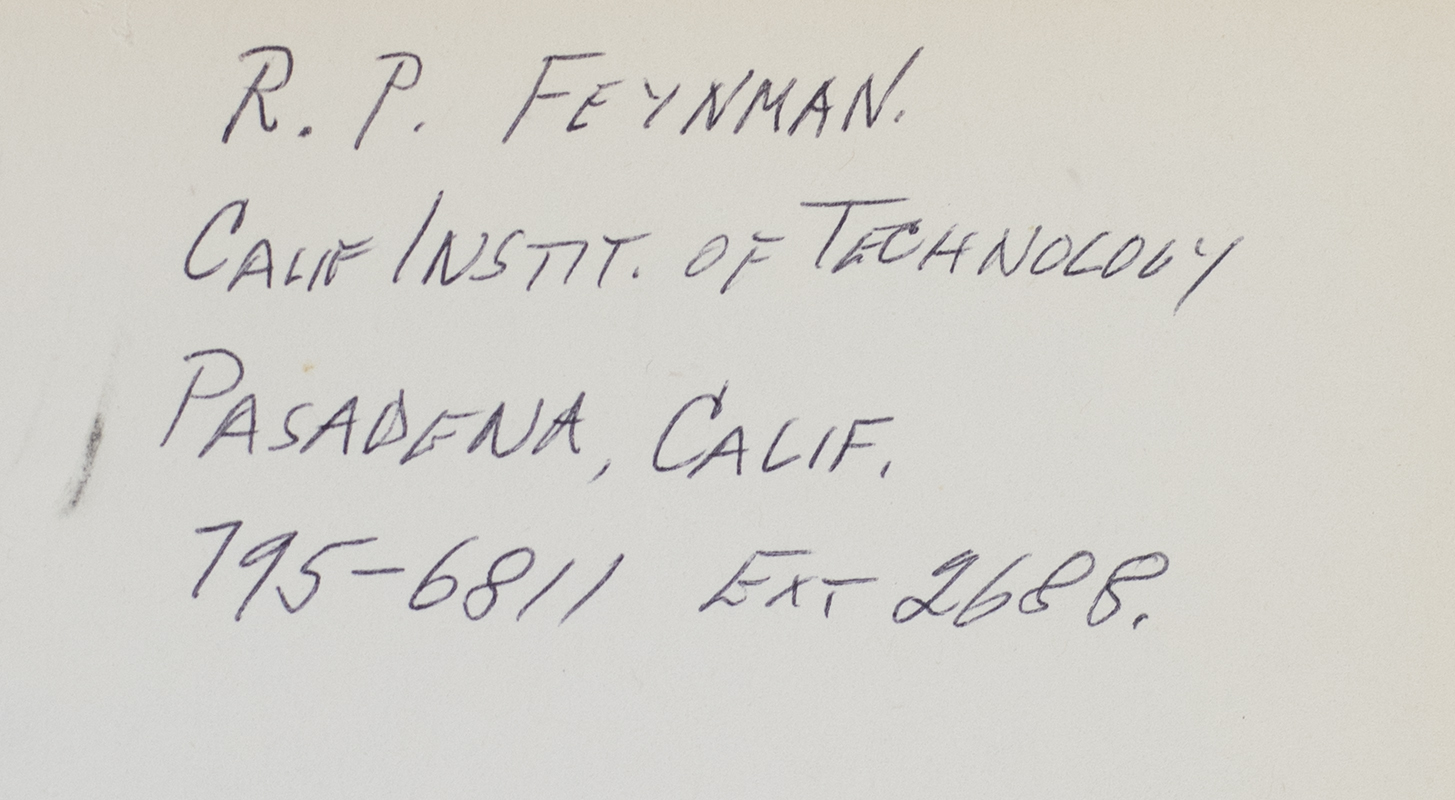 The Feynman Lectures On Physics.