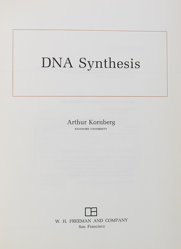 DNA Synthesis.