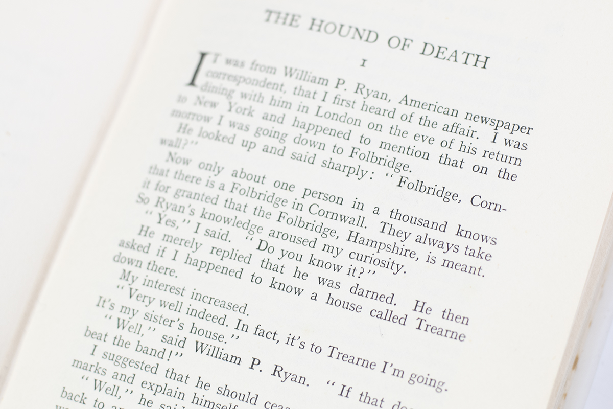 The Hound of Death and Other Stories.