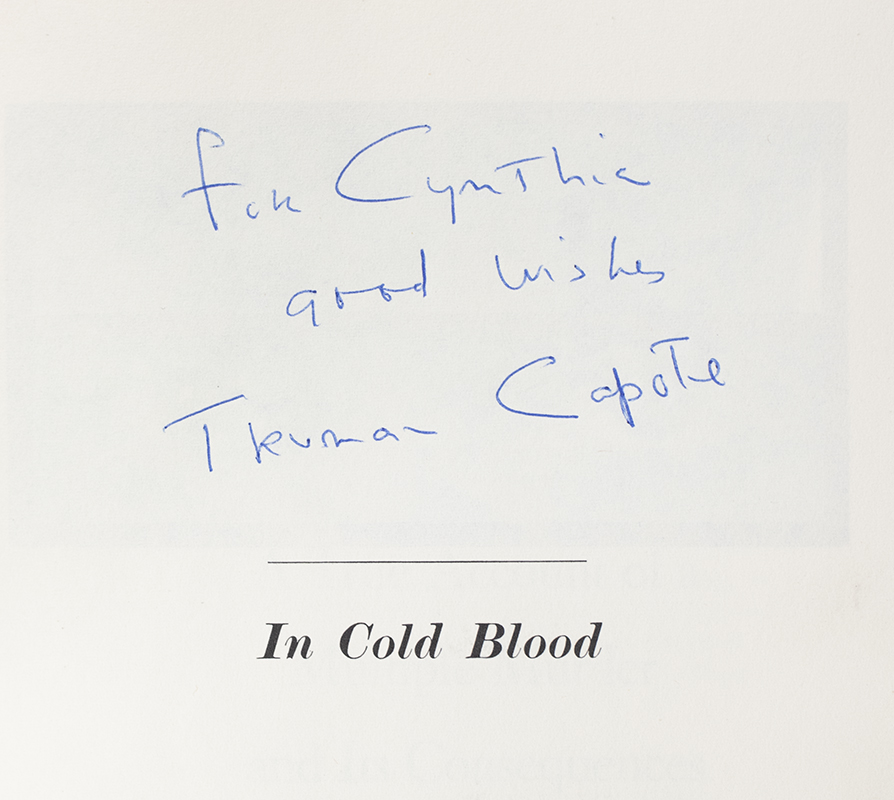 In Cold Blood.