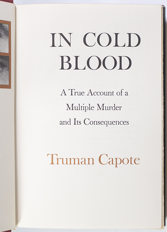 In Cold Blood.