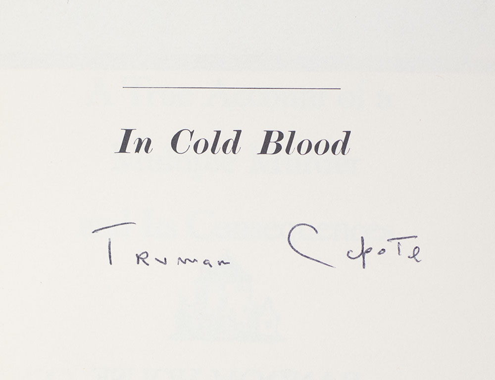 In Cold Blood.