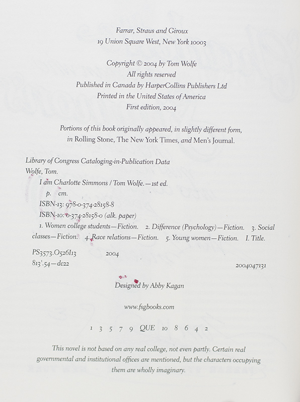 I Am Charlotte Simmons. - Image 3