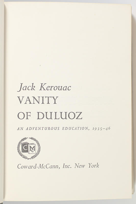 Vanity of Duluoz. - Image 3