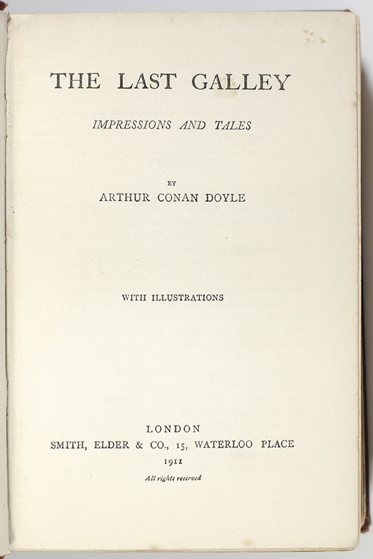 The Last Galley: Impressions and Tales. - Image 2