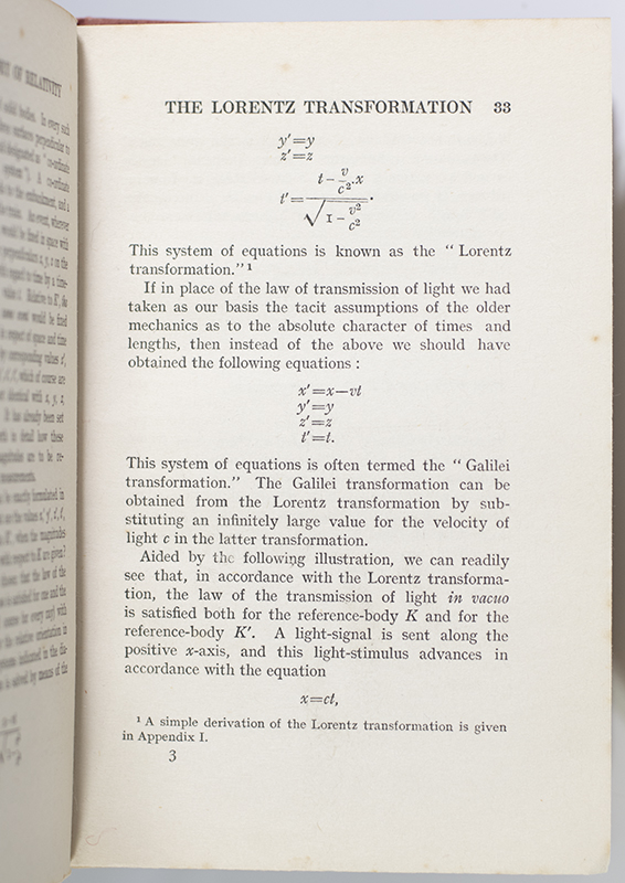 Relativity: The Special And General Theory.