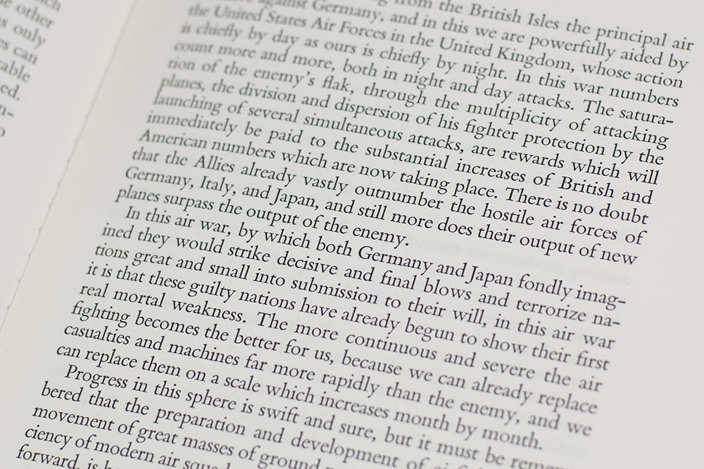 An Address by Winston S. Churchill, Prime Minister of Great Britain. Delivered Before Members of the Congress of the United States 19 May, 1943.