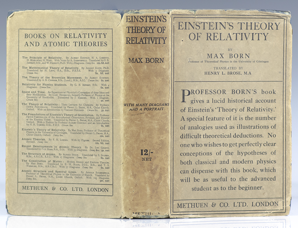 Einstein's Theory of Relativity.