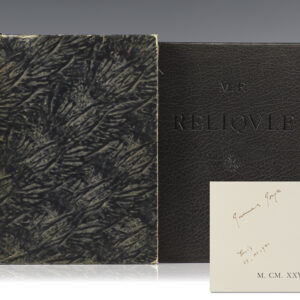 Reliquiae.