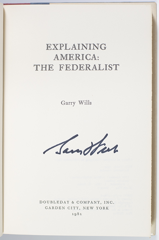 Explaining America: The Federalist.