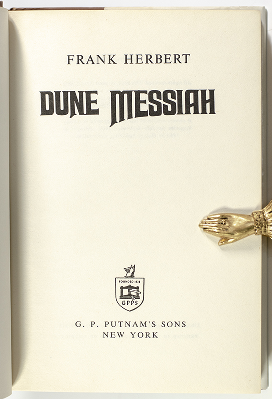 Dune Messiah.