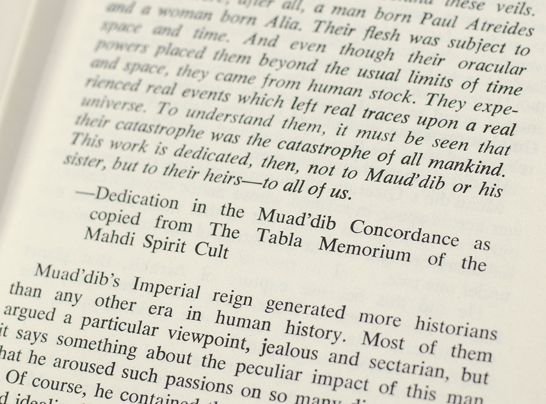 Dune Messiah.