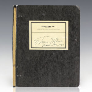 Platoon Original Screenplay.