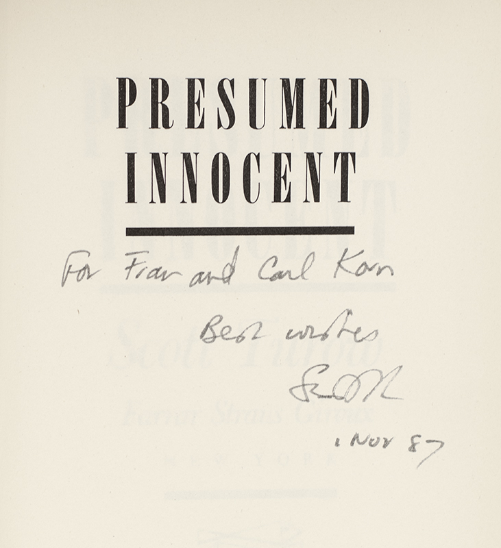 Presumed Innocent.