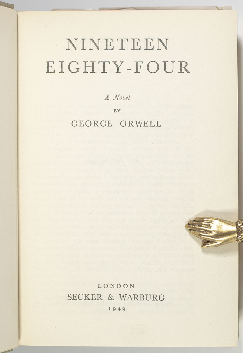 Nineteen Eighty-Four.