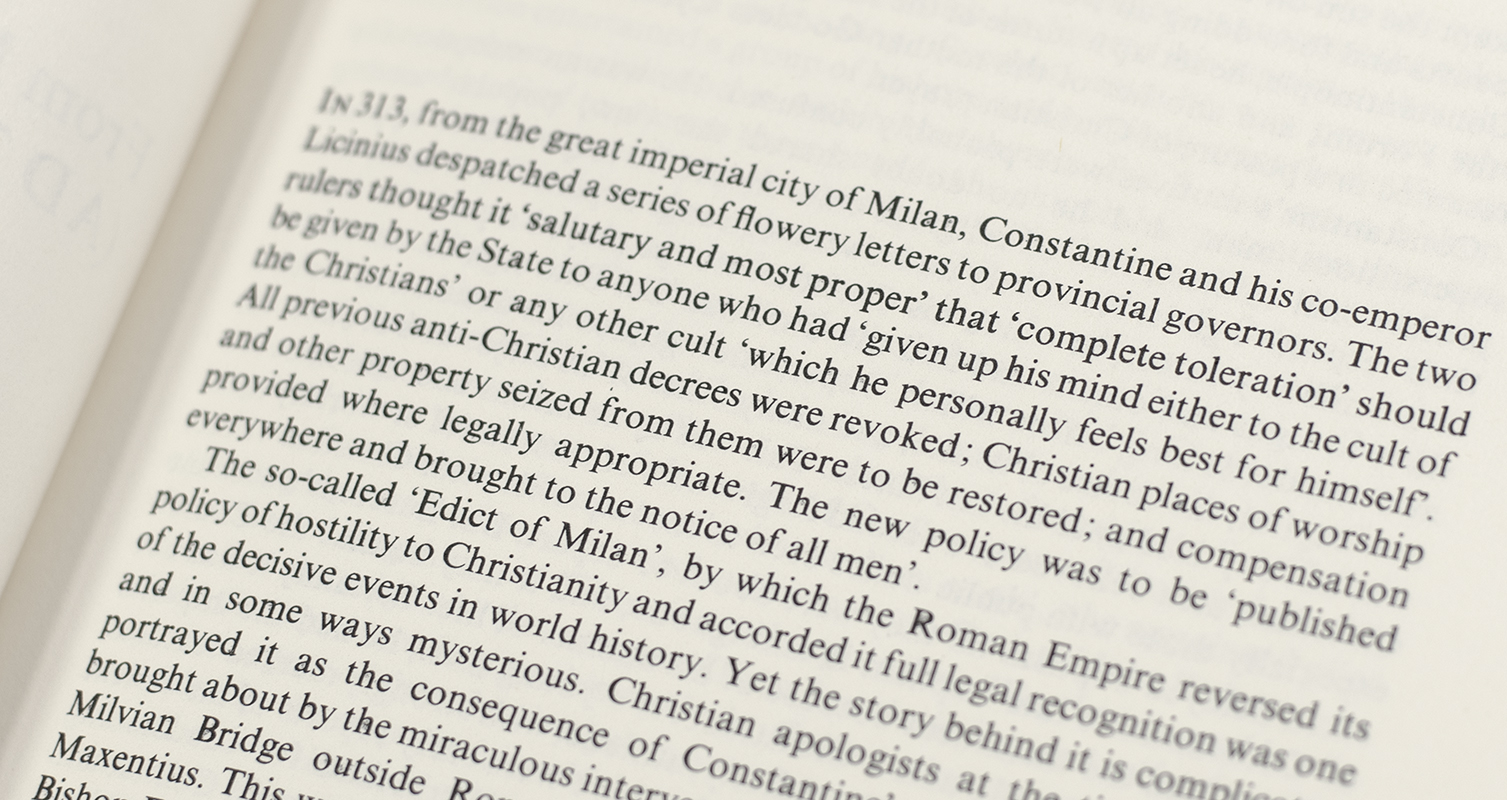 A History of Christianity.
