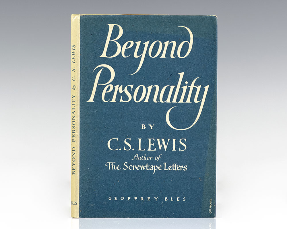 Beyond Personality: The Christian Idea of God.