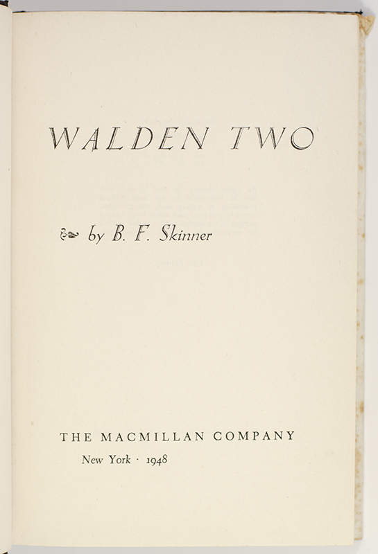 Walden Two.