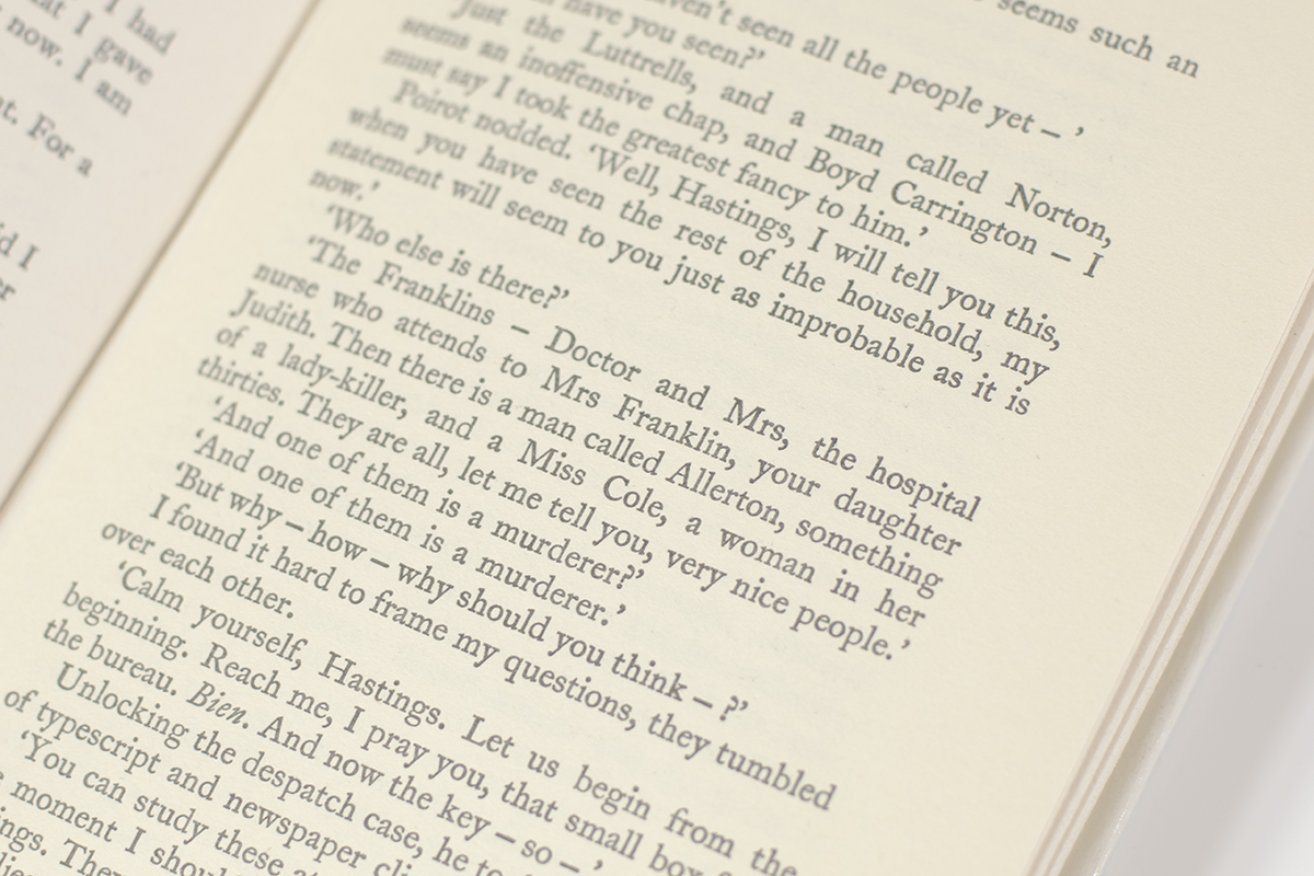 Curtain: Poirot's Last Case.