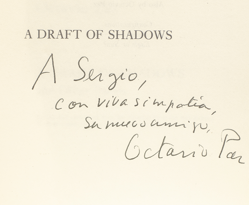 A Draft of Shadows